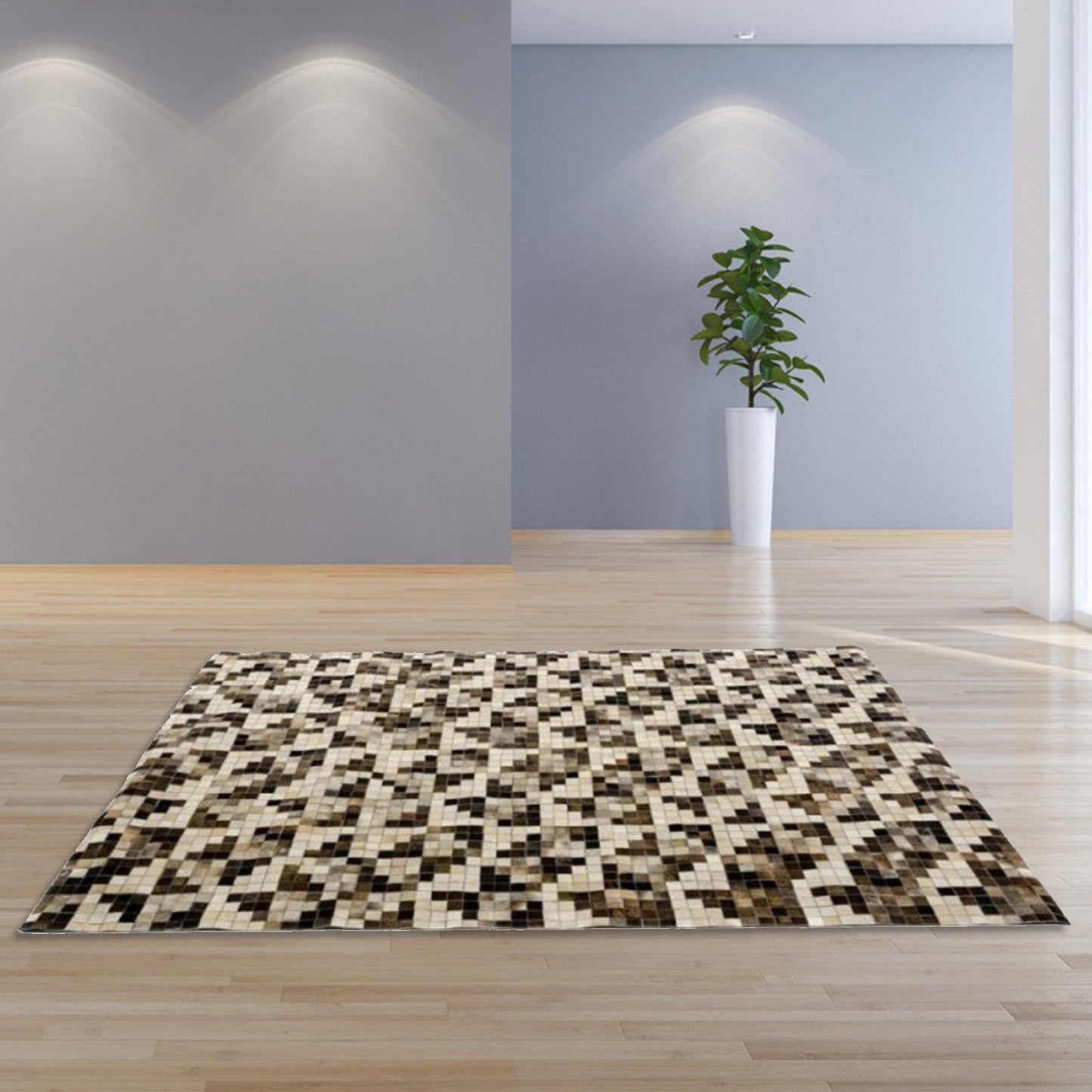 Design Modern Cowhide Small Area Rug