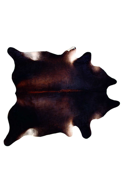 72" x 84" Black and White Cowhide - Rug