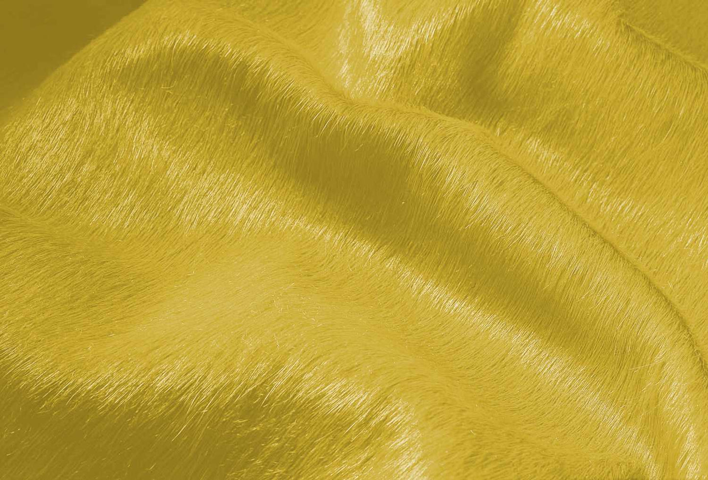 72" x 84" Yellow Cowhide - Rug