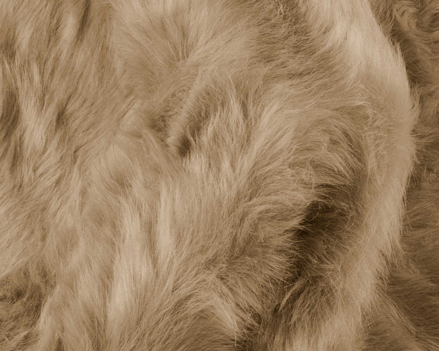 24" x 36" x 1.5" Tan Sheepskin - Area Rug