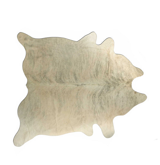 60" x 84" Light Brindle Cowhide Rug