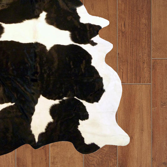 6 Ft Holstein Brindled Cowhide Rug